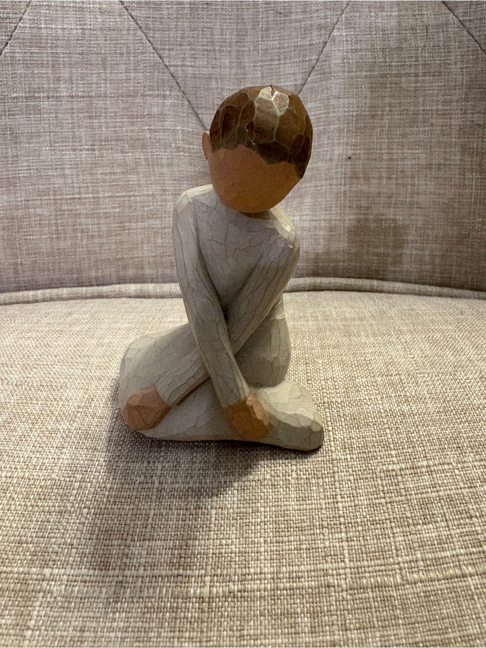 Willow Tree 2002 “Serenity” Figurine Resin Susan Lordi Demdaco 3.5 Inch